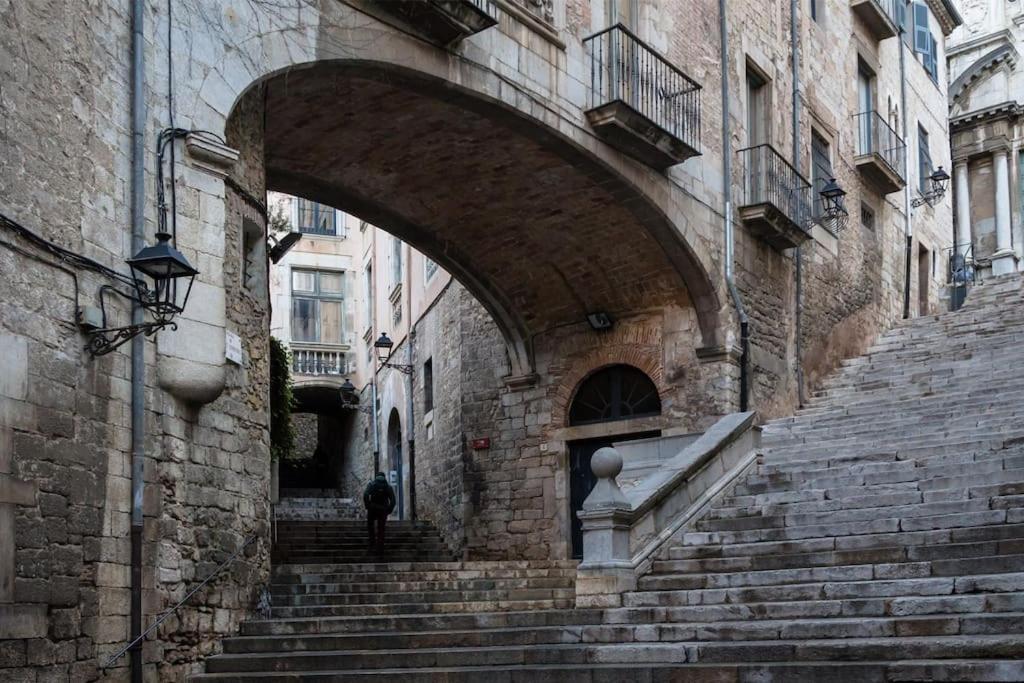 Girona Centro 7Pax Lejlighed Eksteriør billede